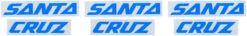 Santa Cruz Aufkleber Unterrohr -Fox Racing Shox 293823