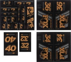 Fox Racing Shox Heritage Fork And Shock Decal Kit Aufklebersatz Bis Modell 2020 -Fox Racing Shox 398617