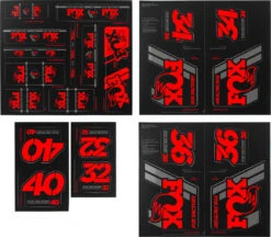 Fox Racing Shox Heritage Fork And Shock Decal Kit Aufklebersatz Bis Modell 2020 -Fox Racing Shox 398618
