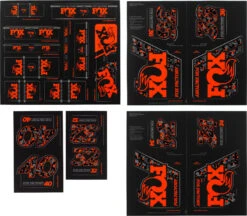 Fox Racing Shox Heritage Fork And Shock Decal Kit Aufklebersatz Bis Modell 2020 -Fox Racing Shox 398624
