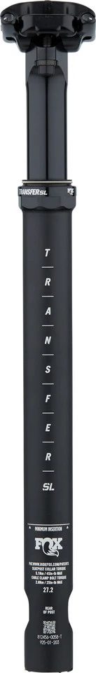 Fox Racing Shox Transfer SL 27.2 Performance Elite 50 Mm Sattelstütze Modell 2022 6 Fox Racing Shox Transfer SL 27.2 Performance Elite 50 Mm Sattelstütze Modell 2022 – Bild 4