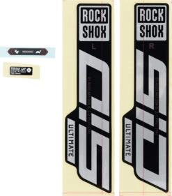 ROCKSHOX Aufklebersatz Für SID Ultimate Modell 2021 9 ROCKSHOX Aufklebersatz Für SID Ultimate Modell 2021 -Fox Racing Shox 404326