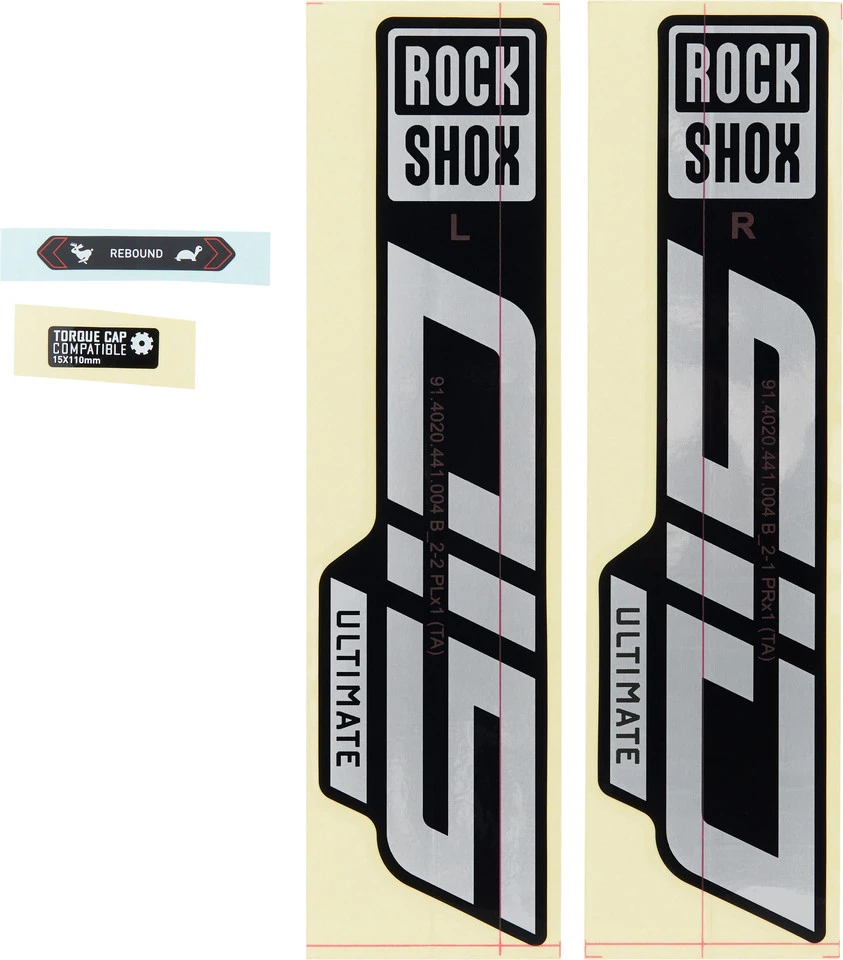 ROCKSHOX Aufklebersatz Für SID Ultimate Modell 2021 6 ROCKSHOX Aufklebersatz Für SID Ultimate Modell 2021 – Bild 4