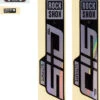 ROCKSHOX Aufklebersatz Für SID SL Ultimate Modell 2021 -Fox Racing Shox 404327