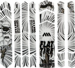 All-mountain-style Frame Guard Full Rahmenschutzaufkleber -Fox Racing Shox 411280