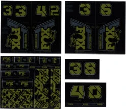 Fox Racing Shox Fork And Shock Decal Kit Aufklebersatz Ab Modell 2021 -Fox Racing Shox 423543