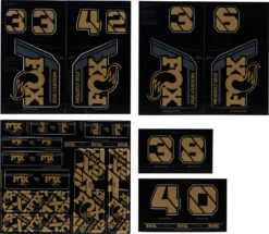 Fox Racing Shox Fork And Shock Decal Kit Aufklebersatz Ab Modell 2021 -Fox Racing Shox 423545