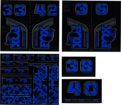 Fox Racing Shox Fork And Shock Decal Kit Aufklebersatz Ab Modell 2021 -Fox Racing Shox 423550