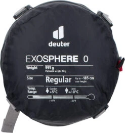 Deuter Exosphere 0° Schlafsack -Fox Racing Shox 439474