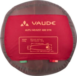 VAUDE Alpli Adjust 400 SYN Kinderschlafsack -Fox Racing Shox 439696