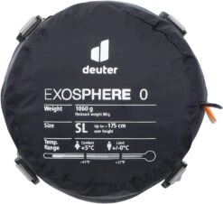 Deuter Exosphere 0° SL Schlafsack 24 Deuter Exosphere 0° SL Schlafsack -Fox Racing Shox 439841