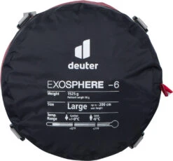 Deuter Exosphere -6° L Schlafsack -Fox Racing Shox 439851