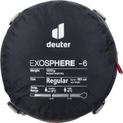 Deuter Exosphere -6° Schlafsack -Fox Racing Shox 439862