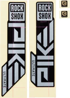 ROCKSHOX Decal Kit Aufklebersatz Für Pike Ultimate Ab Modell 2023 -Fox Racing Shox 448933