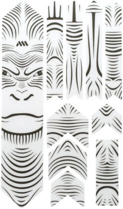 All-mountain-style Frame Guard Extra Rahmenschutzaufkleber -Fox Racing Shox 465968