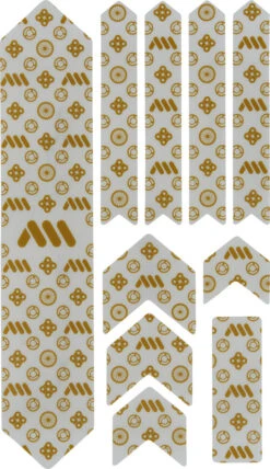 All-mountain-style Frame Guard Extra Rahmenschutzaufkleber -Fox Racing Shox 465977